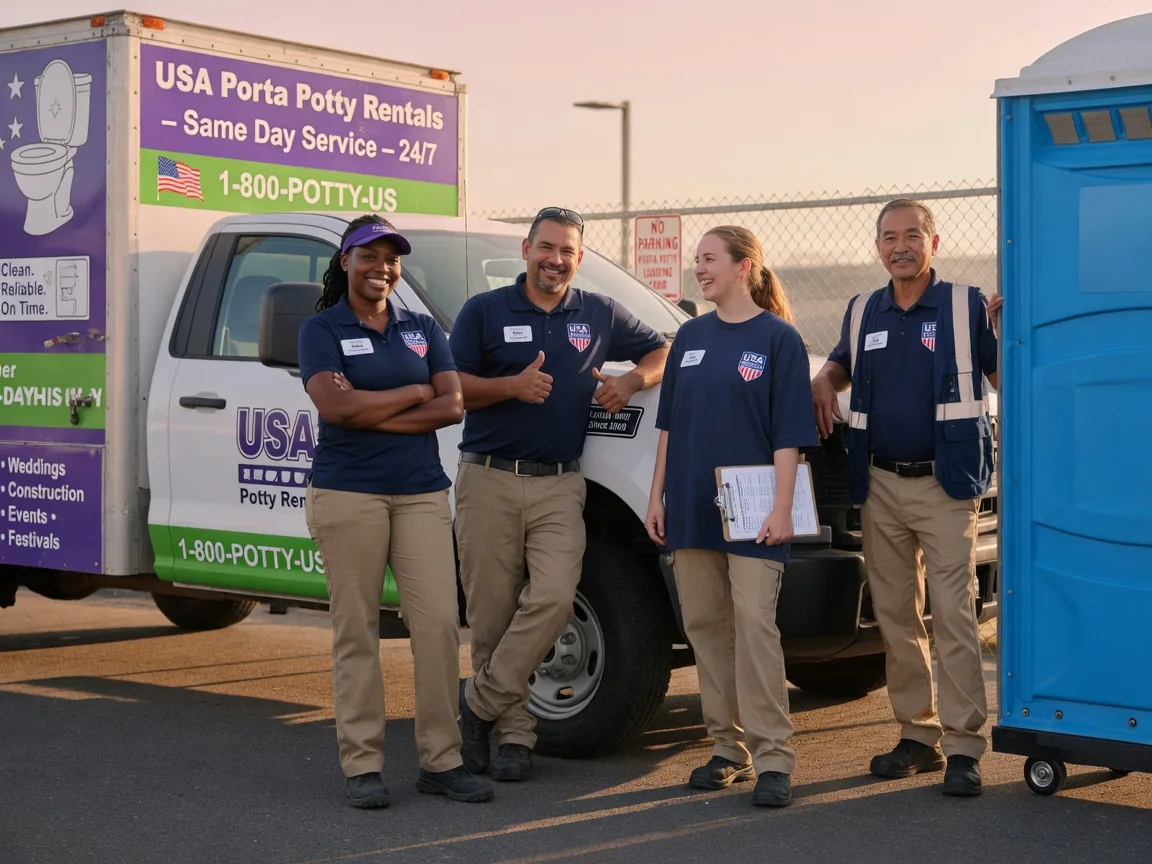 Porta Potty Rental company in Meridian, CA